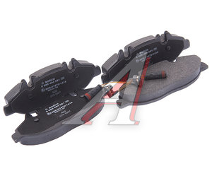 Изображение 2, 0986494081 Колодки тормозные MERCEDES Viano, Vito (W639) передние (4шт.) BOSCH