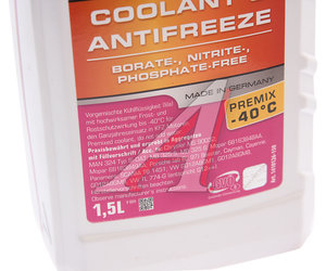 Изображение 3, 1410126-150-01-999 Антифриз красный -40C 1.5л C12 готовый RAVENOL