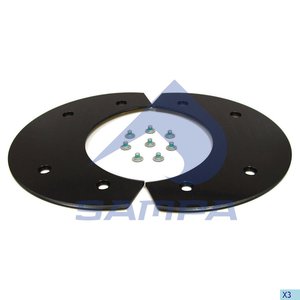 Изображение 2, 095.661 Ремкомплект седельного устройства JOST JSK40/42 (антифрикционные накладки, болты) SAMPA