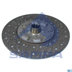 Изображение 2, 061.118 Диск сцепления IVECO d=430 SAMPA