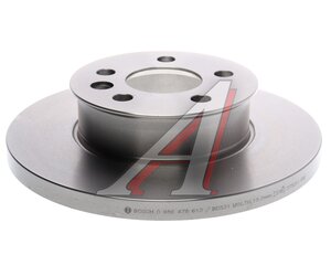 Изображение 2, 0986478613 Диск тормозной VW T4 (90-03) передний (1шт.) BOSCH