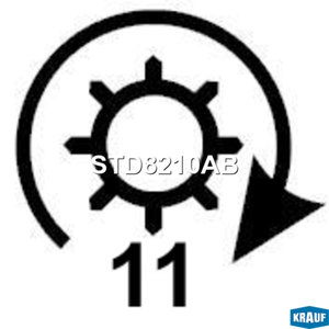 Изображение 3, STD8210AB Стартер HYUNDAI Genesis (11-), Equus (11-) (3.8) KRAUF