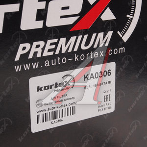 Изображение 2, KA0306 Фильтр воздушный NISSAN Teana (L33R) (14-) (QR25DE) KORTEX