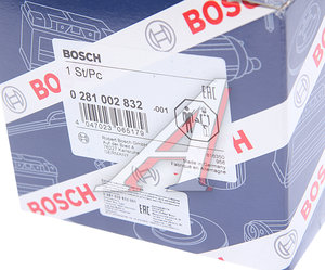 Изображение 5, 0281002832 Датчик массового расхода воздуха OPEL Astra (04-) BOSCH