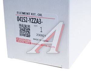 Изображение 2, 04152-YZZA3 Фильтр масляный DAIHATSU TOYOTA LEXUS IS250, GS300, GS450h, GX460 OE