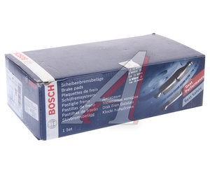Изображение 4, 0986424666 Колодки тормозные JEEP Grand Cherokee (91-05) передние (4шт.) BOSCH