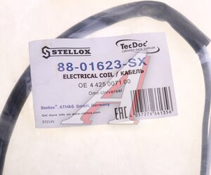 Изображение 4, 88-01623-SX Кабель электрический датчиков/кранов (2 полюса М27х1мм) STELLOX