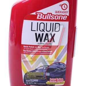 Изображение 3, WAX-155-00005 Полироль кузова моментальный детейлер 550мл BULLSONE