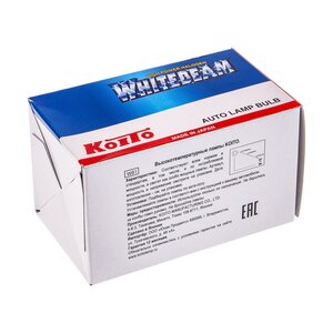 Изображение 3, 0744W Лампа 12V H4 60/55W P43t White KOITO