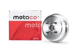 Изображение 1, 3070-085 Барабан тормозной FORD Fiesta (01-) задний (1шт.) METACO
