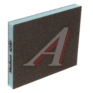 Изображение 1, 2010.М Губка шлифовальная MEDIUM двусторонняя синяя (120ммх98ммх13мм) Sponge Blue TORNADO