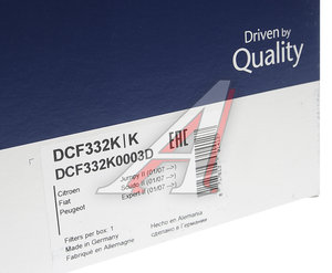Изображение 4, DCF332K Фильтр воздушный салона PEUGEOT Expert (07-) CITROEN Jumpy (07-) угольный DENSO
