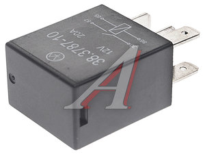 Изображение 1, 38.3787-10 Реле электромагнитное 12V 4-х контактное 20А замыкающее ЭНЕРГОМАШ