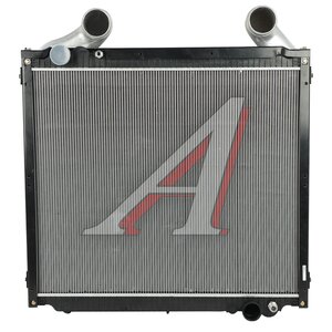 Изображение 1, 752W061000080-MX Радиатор SITRAK HOWO дв.MC11 охлаждения двигателя (с интеркулером) MOVELEX