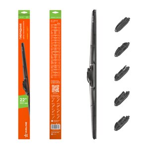 Изображение 1, AWB-H-550 Щетка стеклоочистителя 560мм гибридная AIRLINE