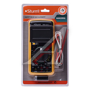 Изображение 1, MM12011 Тестер автомобильный МУЛЬТИМЕТР STURM