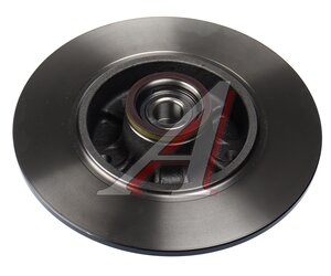 Изображение 3, RN1572H Диск тормозной RENAULT Megane (10-) задний (1шт.) NIBK