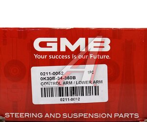 Изображение 5, 0211-0051 Рычаг подвески KIA Rio (00-) передней нижний правый GMB