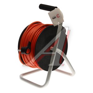 Изображение 2, RP-1e-3x1.5-50m Удлинитель сетевой 50м 16А 3500Вт 1 гнездо с заземлением (катушка) ЭРА