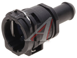 Изображение 1, DZ9X259538042 Штуцер соединительный SHACMAN SHAANXI X6000 радиатора охлаждения OE