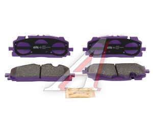 Изображение 2, PN0687 Колодки тормозные AUDI A4 (08-) передние (4шт.) NIBK