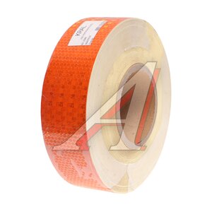 Изображение 1, KR-3399 Лента светоотражающая желтая 50м/5см (призматическая) KRAL