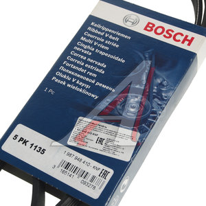 Изображение 3, 1987948410 Ремень приводной поликлиновой 5PK1135 BOSCH