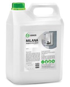 Изображение 1, 126205 Мыло жидкое MILANA жемчучное 5л GRASS