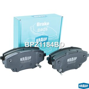 Изображение 3, BPZ1184BD Колодки тормозные CHANGAN CS55 Plus (20-) передние (4шт.) KRAUF