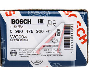 Изображение 7, 0986475920 Цилиндр тормозной задний MITSUBISHI Pajero (91-04) левый BOSCH