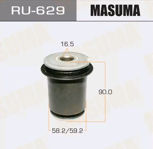 Изображение 2, RU-629 Сайлентблок TOYOTA Land Cruiser Prado (15-) рычага переднего нижнего задний MASUMA