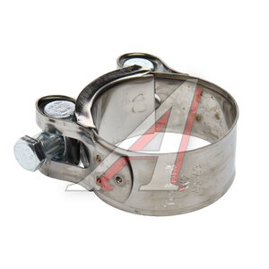 Изображение 1, W2-40-43-S Хомут силовой d=040-043 (42) нержавеющая сталь W2 TECHNIK