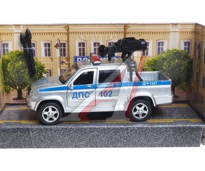 Изображение 1, PICKUP-12POL-CANSR Модель автомобиля УАЗ- ПИКАП металлическая (1:43) ТЕХНОПАРК