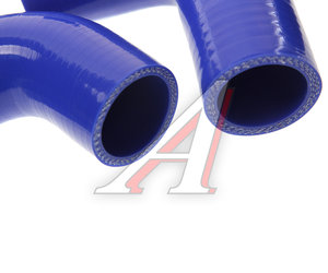 Изображение 2, 130-17-012 Патрубок ГАЗ-3302 дв.ЗМЗ-406 радиатора комплект 5шт. синий силикон MEGAPOWER