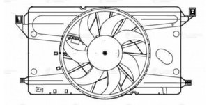 Изображение 4, LFK2540 Вентилятор MAZDA 3 (02-) охлаждения радиатора LUZAR