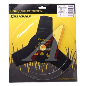 Изображение 1, C5101 Диск для триммера 3 лезвия 255х25.4х1.6мм CHAMPION