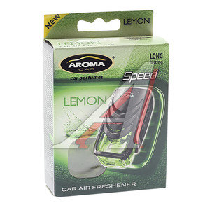 Изображение 2, 92315 Ароматизатор на дефлектор жидкостный (лимон) "Speed" AROMA CAR