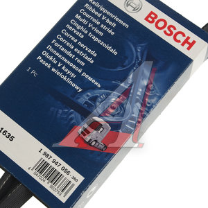 Изображение 3, 1987947056 Ремень приводной поликлиновой 8PK1635 BOSCH