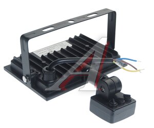 Изображение 2, GRE-004-0016 Светильник светодиодный 220V 50W 6500K с датчиком движения черный GRISARD ELECTRIC