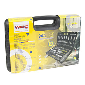 Изображение 4, WMC-4941-5EURO Набор инструментов 94 предмета 1/4",  1/2" WMC TOOLS