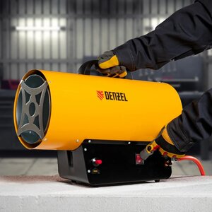 Изображение 5, 96479 Пушка тепловая 30кВт 900куб.м/ч газовая DENZEL