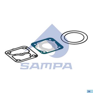 Изображение 2, 096.886 Ремкомплект MERCEDES Atego компрессора (прокладки, клапаны) SAMPA