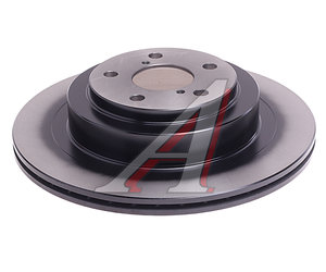 Изображение 2, DF7328 Диск тормозной SUBARU Outback (03-), Impreza (00-) задний (1шт.) TRW