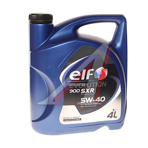Изображение 1, 221274 Масло моторное EVOLUTION 900 SXR 5W40 синт.4л ELF
