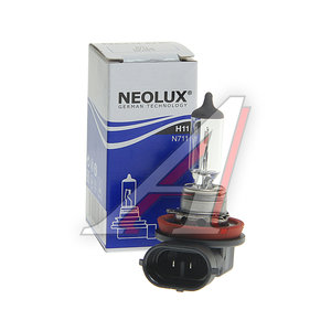 Изображение 1, N711 Лампа 12V H11 55W PGJ19-2 3200K 1350лм Standard NEOLUX