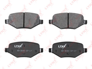 Изображение 1, BD3040 Колодки тормозные FORD Explorer (11-) задние (4шт.) LYNX
