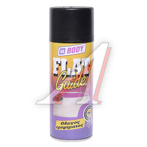 Изображение 1, 5110200000 Грунт черный проявочный аэрозоль 0.4л FLAT Guide BODY