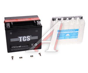 Изображение 1, 6СТ12 YTX12-BS Аккумулятор TCS AGM 12А/ч