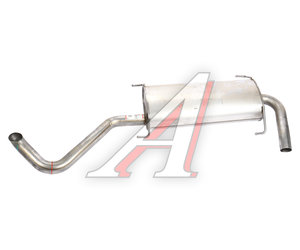 Изображение 2, 313-201 Глушитель PEUGEOT Boxer (06-) задняя часть (замена на 281-873) BOSAL