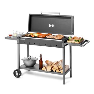 Изображение 6, МАН 303 Мангал-гриль 1535х520х901х3.0мм передвижной GRATAR 